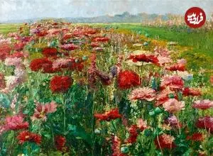 عکس| نقاشی‌هایی که عطر گُل می‌دهند
