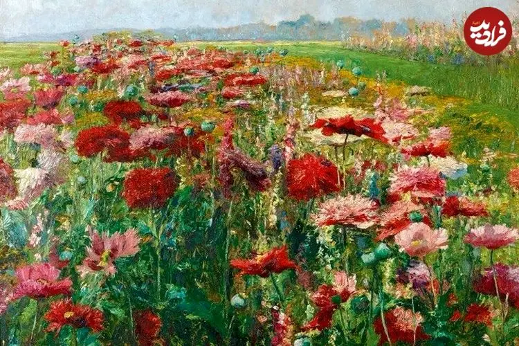 عکس| نقاشی‌هایی که عطر گُل می‌دهند