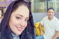 (تصاویر) تیپ و استایل زمستانی «نرگس محمدی و علی اوجی» در کانادا