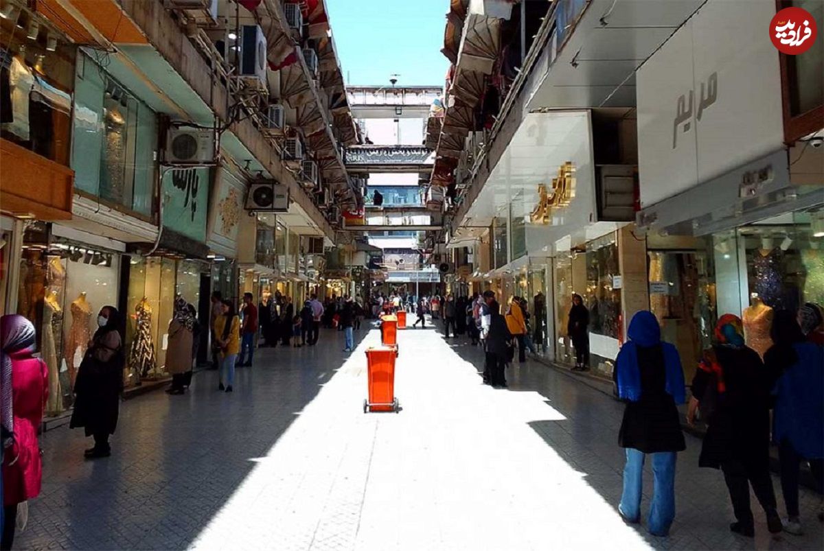 عکس؛ سفر در زمان؛ بازار شانزهلیزه، پاریس در قلب تهران!
