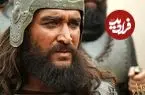 عکس| سفر زمان؛ چهرۀ متفاوت «سائب بن مالک» در مراسم تقدیر از سریال «مختارنامه»