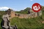 ببینید| پیاده‌روی روی خطرناک‌ترین بخش دیوار چین!