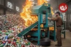 ببینید| فرآیند ساخت قابمله های بزرگ از طریق بازیافت قوطی های آلومینیومی در پاکستان