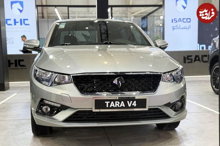 تصاویر؛ رونمایی از تارا V4 توربو؛ از قیمت تا مشخصات سدان جدید ایران خودرو