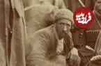 عکس| سفر زمان؛ «چای‌فروش دوره‌گرد» در بین سربازان قاجاری در یک روز زمستانی