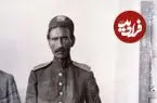 عکس| سفر زمان؛ «راهزن زنجیرشده» در کنار ماموران دولتی؛ دوران قاجار