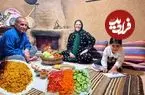 ببینید| غذای روستایی در ایران؛ پخت ماکارونی با قارچ و سویا در روستا