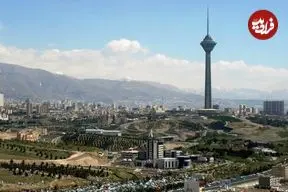 عکس| سفر به ایران قدیم؛ قدیمی‌ترین عکس از منظرۀ شهر تهران؛ 160 سال قبل