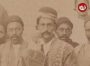 عکس| سفر زمان؛ «حاکم لرستان» و جمعی از ملازمانش در دوران ناصرالدین شاه