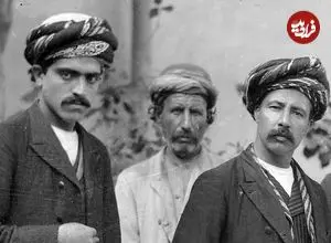 عکس| سفر زمان؛ تیپ و چهرۀ «خان‌های کُرد» در دوران حکومت ناصرالدین شاه