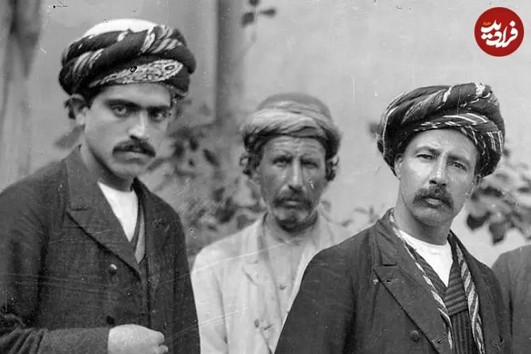 عکس| سفر زمان؛ تیپ و چهرۀ «خان‌های کُرد» در دوران حکومت ناصرالدین شاه