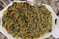 طرز تهیه باقالی پلو با مرغ ریش‌ ریش