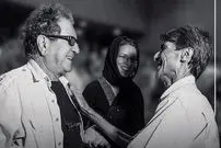 ببینید؛ قابی ماندگار از داریوش مهرجویی و ناصر تقوایی