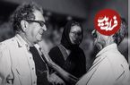 ببینید؛ قابی ماندگار از داریوش مهرجویی و ناصر تقوایی