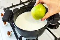 (ویدئو) نحوه درست کردن یک پنیر خوشمزه و متفاوت آلمانی با شیر و لیموترش