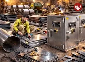 ببینید| مراحل دیدنی تولید گاو صندوق در کارگاهی در پاکستان