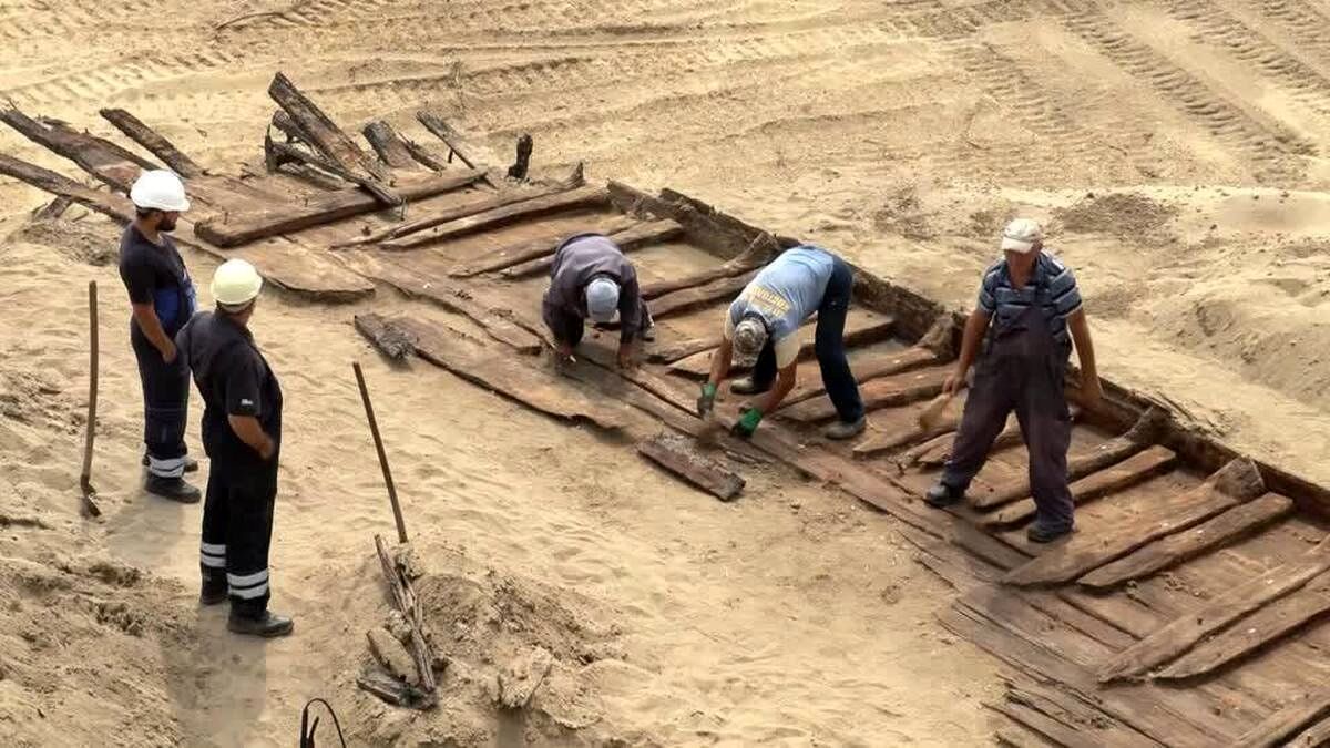 (ویدئو) کشف اتفاقی یک کشتی تاریخی روم باستان در صربستان