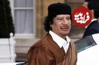 عکس؛ سفر در زمان؛ «معمر قذافی در کنار دختر و همسر دوم اش»؛ سال 1368