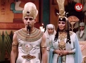 عکس| سفر زمان؛ «آخناتون و همسرش نفرتیتی» 9 سال بعد از سریال یوسف در یک کافه