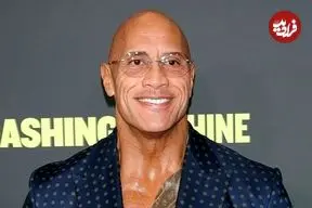 عکس| سفر در زمان؛ «دواین جانسون» در کنار بیل گیتس در یگ نمایشگاه؛ سال 1379