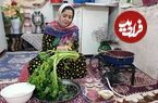ببینید| غذای روستایی در ایران؛ پخت کرفس پلو با گوشت بره در روستا