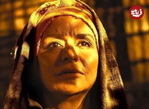 عکس؛ سفر در زمان؛ «مریلا زارعی» در اتاق گریم سریال موسی کلیم الله؛ سال 1403