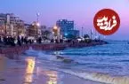 عکس| سفر به ایران قدیم؛ منظرۀ ساختمان‌های کمپانی تلگراف در شهر بوشهر؛ یک قرن قبل
