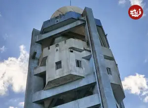 تصاویر| معماری جالب رادار هواشناسی با کمک مالی ژاپن