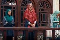 عکس| سفر در زمان؛ «افسرالملوک» سریال بانوی عمارت در پشت صحنه سریال کرگدن