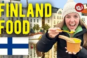 ببینید| غذای خیابانی در فنلاند؛ پخت غذا با ماهی سالمون و گوشت گوزن در هلسینکی