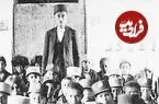 عکس| سفر به ایران قدیم؛ دانش‌آموزان ابتدایی و معلمشان در کلاس؛ 100 سال قبل