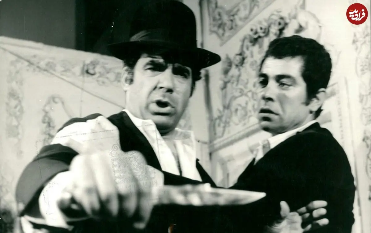 عکس| سفر زمان؛ «مسعود کیمیایی» و «بهروز وثوقی» در پشت‌صحنه «قیصر»؛ سال 1348