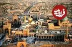 عکس| سفر زمان؛ تصویری از یک هتل در شهر مشهد در دوران قاجار