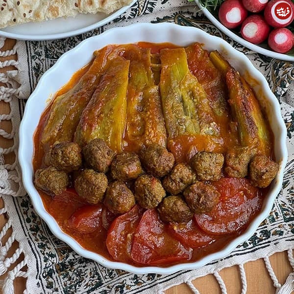 مشته بادمجان، یک غذای شیرازی خوشمزه برای عاشقان بادمجان 