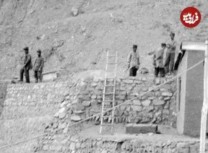 عکس| سفر زمان؛ کارگران ایرانی در یک معدن زغال سنگ؛ 92 سال قبل