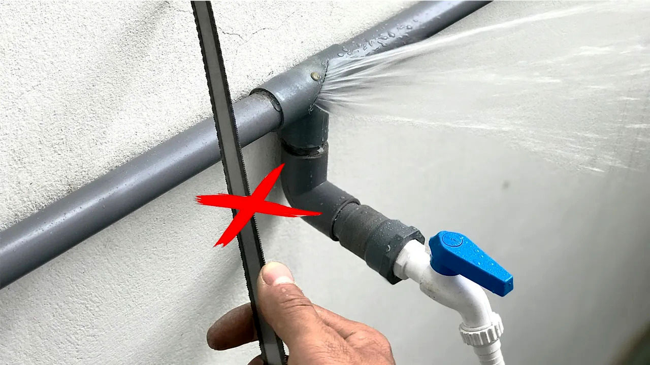 (ویدئو) ترفندهایی برای تعمیر شکستگی لوله های پی وی سی آب بدون برش