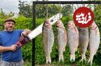 ببینید| غذای روستایی در آذربایجان؛ پخت یک غذای خاص با ماهی روی آتش