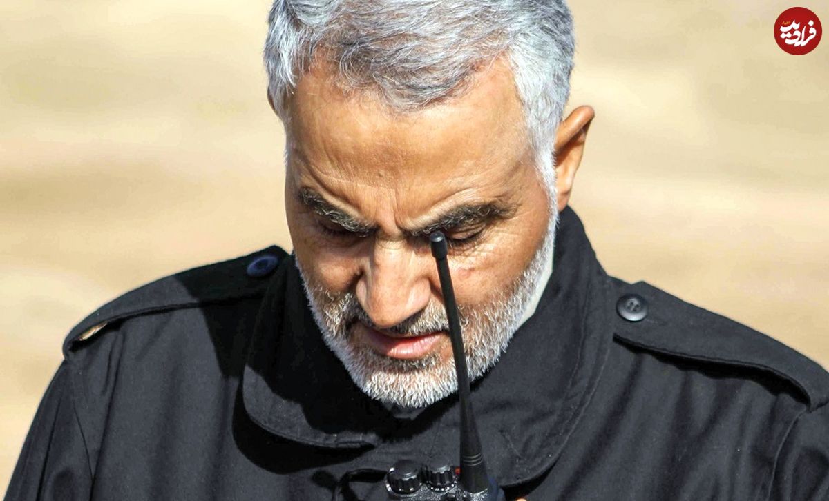 عکس؛ سفر به تاریخ؛ ظاهر متفاوت «حاج قاسم سلیمانی» در «قلعۀ حلب» در روزهای جنگ با داعش