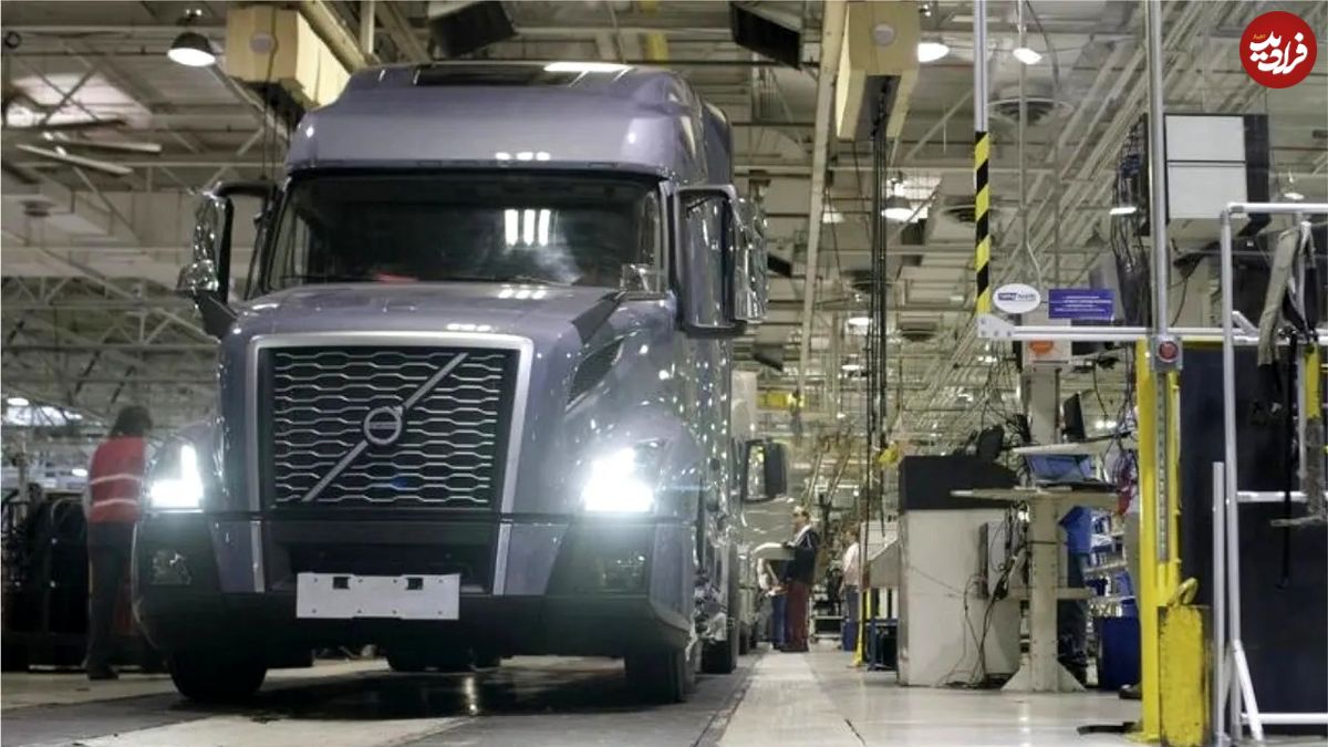 (ویدئو) کامیون های قدرتمند و مشهور ولوو چگونه در کارخانه تولید می شوند؟