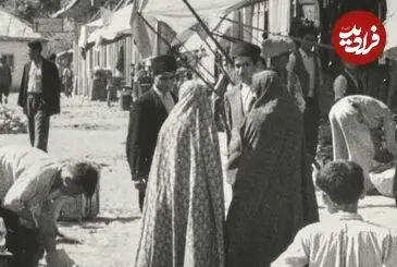 عکس| سفر زمان؛ تصویر دیده‌نشده از «خیابان اصلی چالوس» در حدود 75 سال قبل