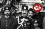 عکس| سفر زمان؛ عکس رنگی‌شدۀ «ناصرالدین شاه» در حیاط خانۀ صدراعظم