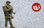 تصویر نیروی «سرویس حفاظت فدرال روسیه» و حجم بالای تجهیزاتش که وایرال شده است