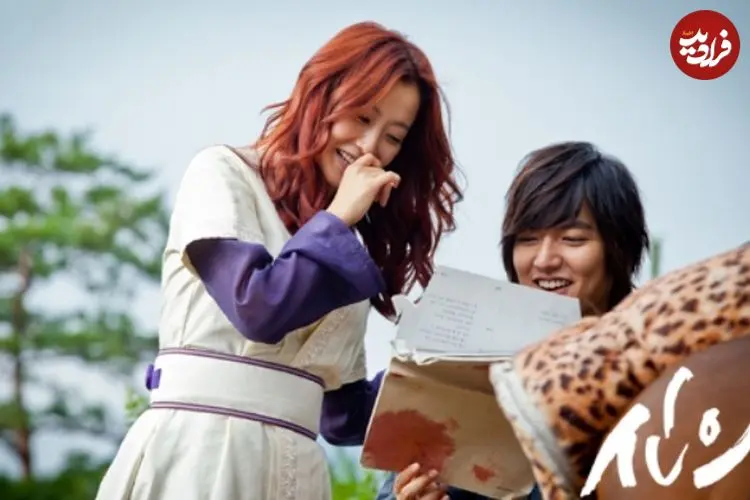 عکس| سفر زمان؛ «چویونگ» و «یواون‌سو» در مراسم دعا برای موفقیت سریال «سرنوشت»