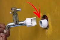 (ویدئو) چگونه شیر فلزی را به لوله آب شکسته وصل کنیم؟