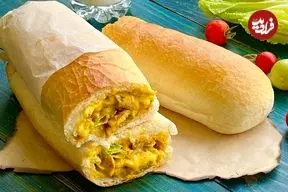 ببینید| طرز تهیه ساندویچ قارچ و مرغ؛ یک شام ساده و سریع