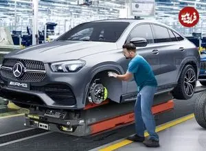 ببینید| مراحل طراحی، تولید و مونتاژ خودروی شاسی بلند مرسدس بنز GLE