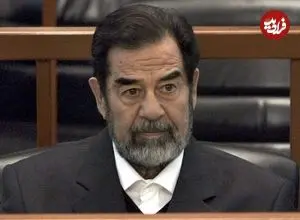 عکس| سفر در زمان؛ «صدام» در حال بررسی پیش‌نویس نهایی قطعنامه در بغداد؛ سال 1369