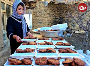 (ویدئو) پخت کتلت در دورترین و سردترین روستای افغانستان