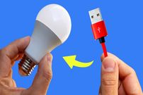 ببینید| نحوه تعمیر لامپ LED سوخته با استفاده از یک کابل USB قدیمی