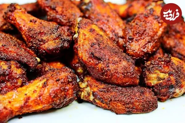 ببینید| طرز تهیه بال مرغ سوخاری ترد در فر 